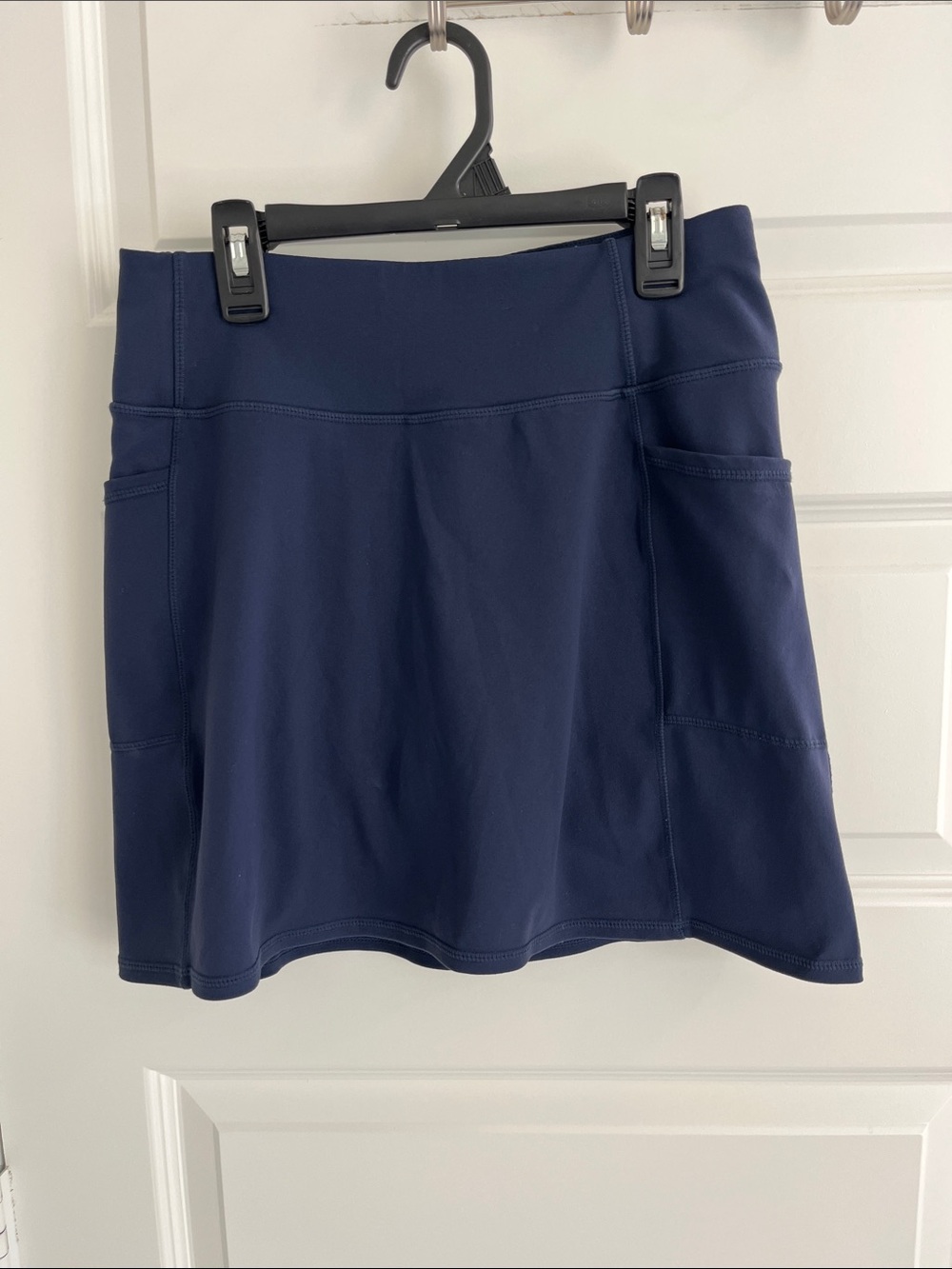 Skechers Navy Blue Athletic Skort with Side Pockets